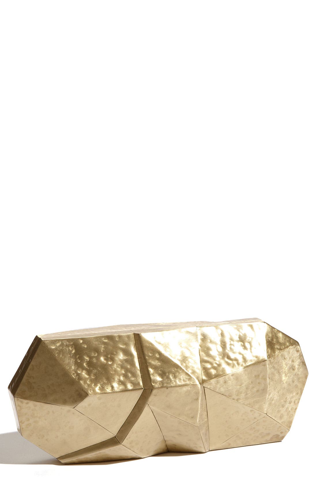Rafé New York 'Maryanne' Minaudiere, Main, color, BRASS