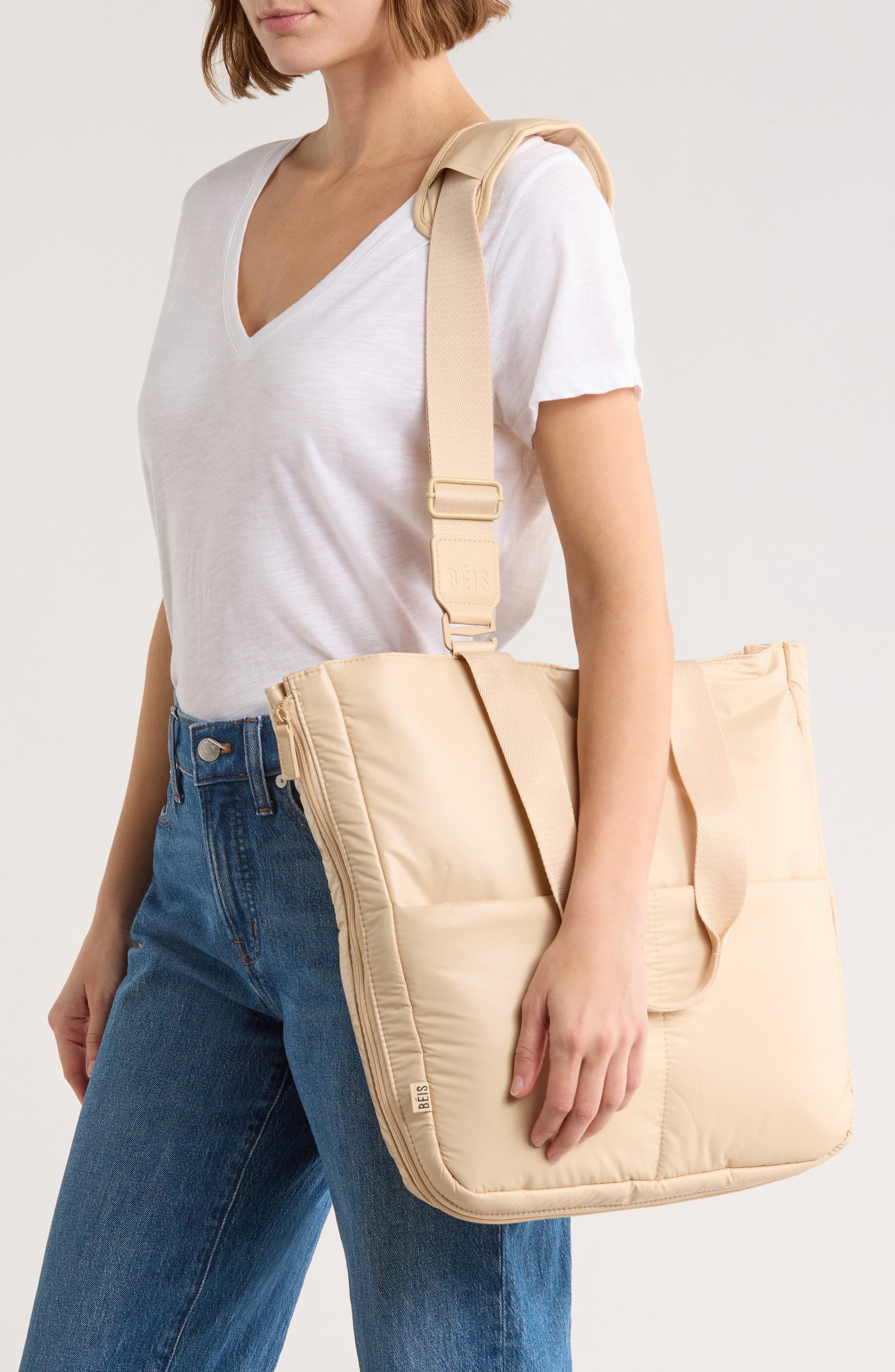 Béis The Expandable Tote Bag, Alternate, color, 