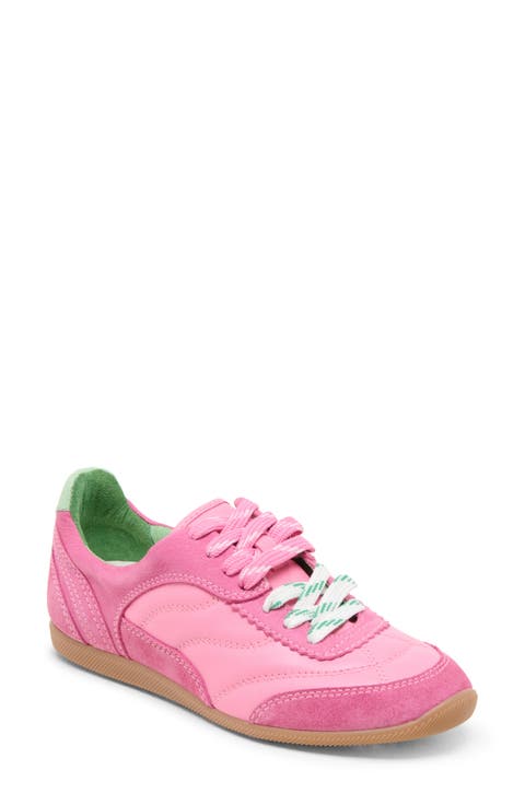 スニーカー PINKO Woman Sneakers Pink SS0061T025 W4E Lightweight knit fabric and microfibre sneakers