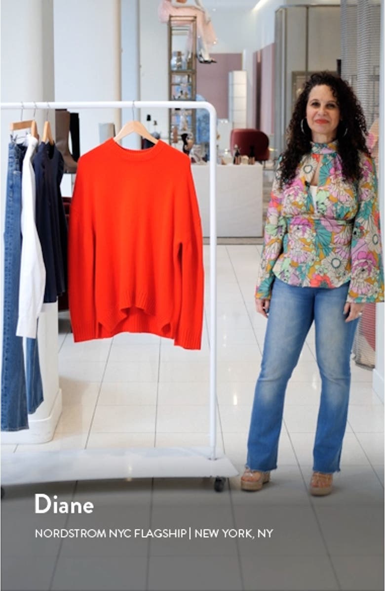 Ayden Oversize Wool & Cashmere Sweater, sales video thumbnail