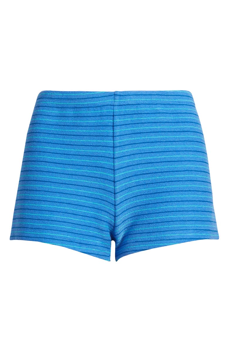 Motel Sera Stripe Shorts, Alternate, color, Towelling Blue Stripe