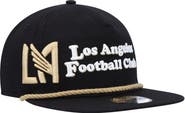 New Era Men's New Era  Black LAFC Heritage The Golfer Snapback Hat