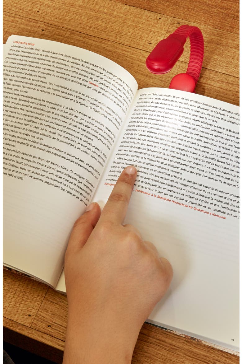 Rechargeable Booklight, Alternate, color, RED