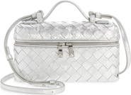 Bottega Veneta Bang Bang Intrecciato Metallic Leather Crossbody Vanity Case