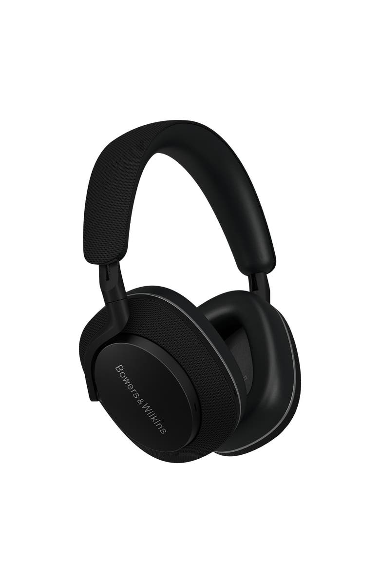 Bowers & Wilkins Px7 S2e Wireless Noise Canceling Bluetooth Over-Ear Headphones, Main, color, Black