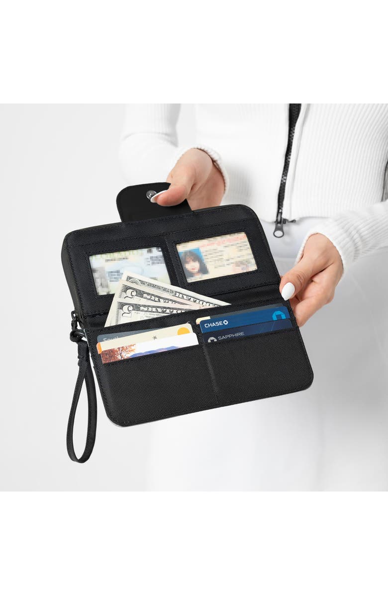 Sherpani Tulum Nylon Large Zip Around Wallet with RFID Protection, Alternate, color, 