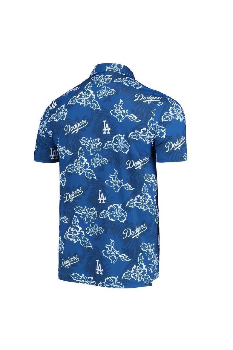 Men's Reyn Spooner Royal Los Angeles Dodgers Performance Polo, Alternate, color, Royal