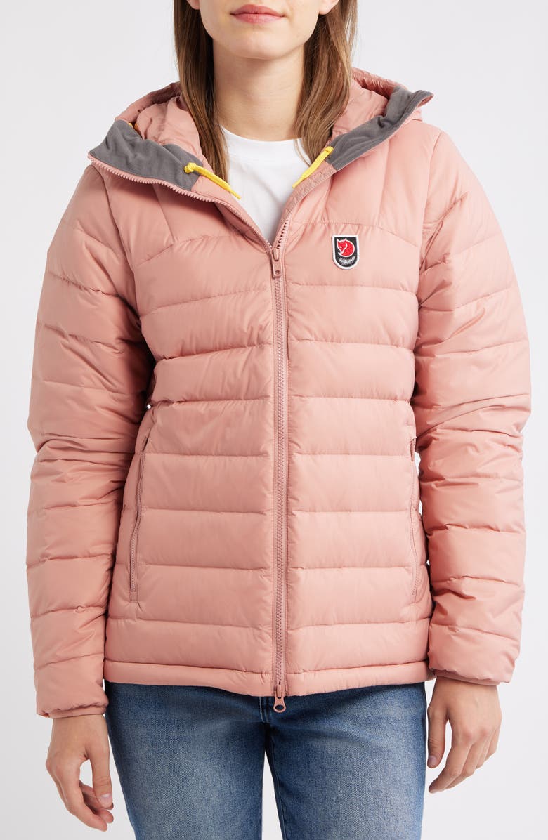 Fjällräven Expedition Pack Water-Resistant 700 Fill Power Down Jacket, Alternate, color, Dusty Rose