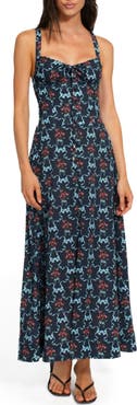 Agua Bendita Carola Cherish Cotton Maxi Sundress