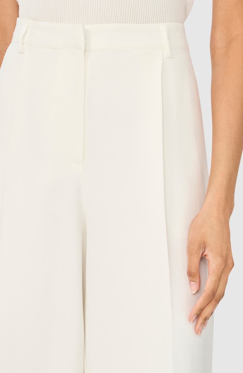Ted Baker Wide Leg Suit Pants, Alternate, color, Egret
