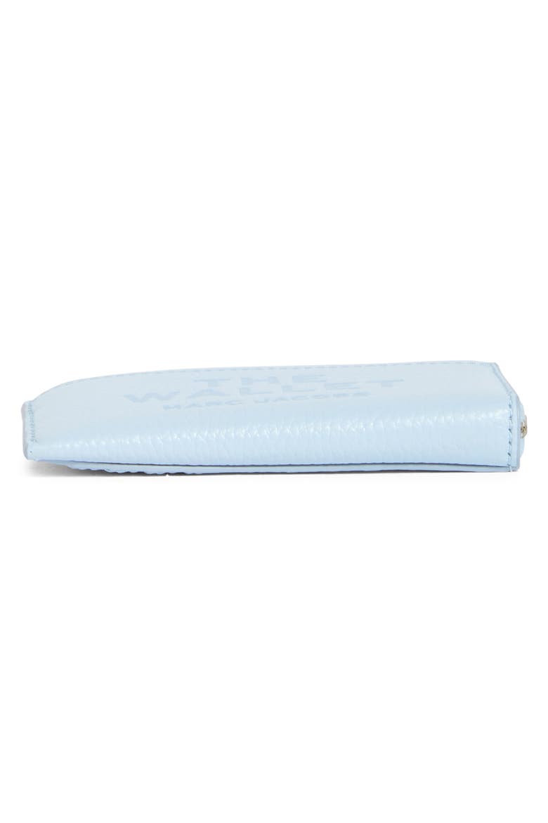 The Top Zip Multi Leather Wallet, Alternate, color, CLOUD BLUE