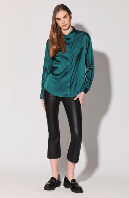 Shop Walter Baker Bella Patch Pocket Shirt In Hunter