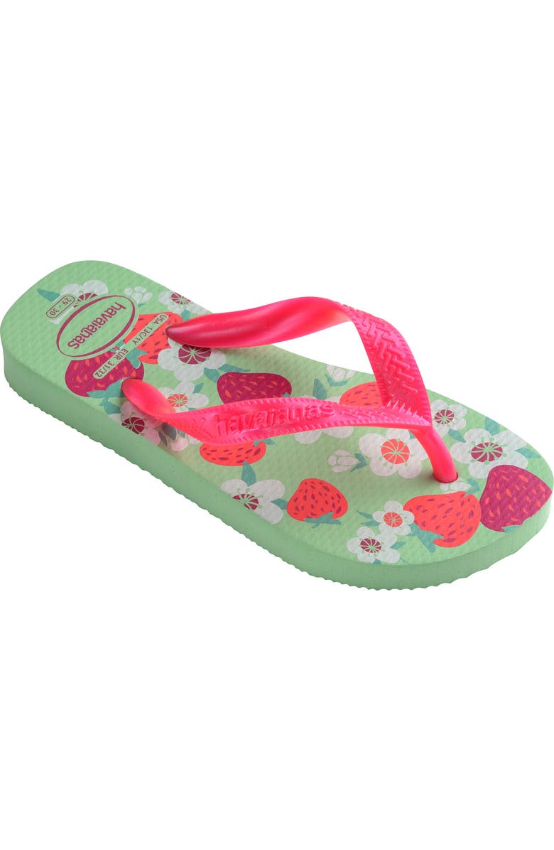 Havaianas Kids' Flores Flip Flop, Alternate, color,