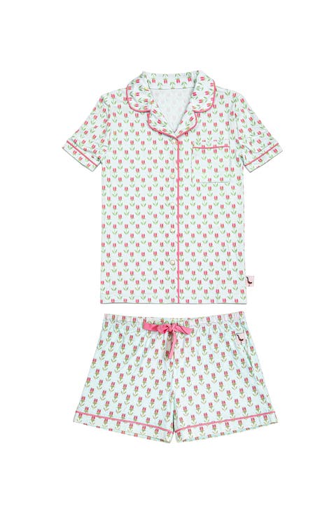 Tulip Print Short Sleeve Jersey PJ