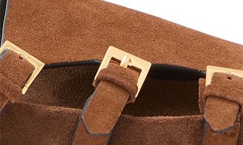 Reiss Lauren Slide Sandal In Brown