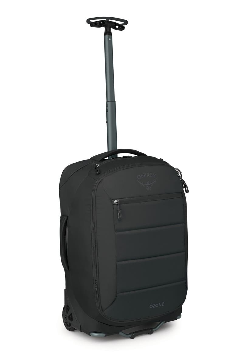 Ozone Two-Wheel 40-Liter Carry-On Suitcase, Alternate, color, BLACK