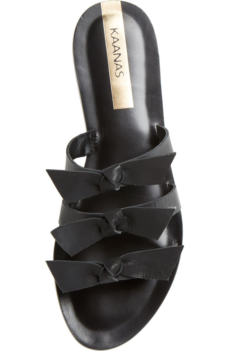 Kaanas Recife Knotted Slide Sandal, Alternate, color,