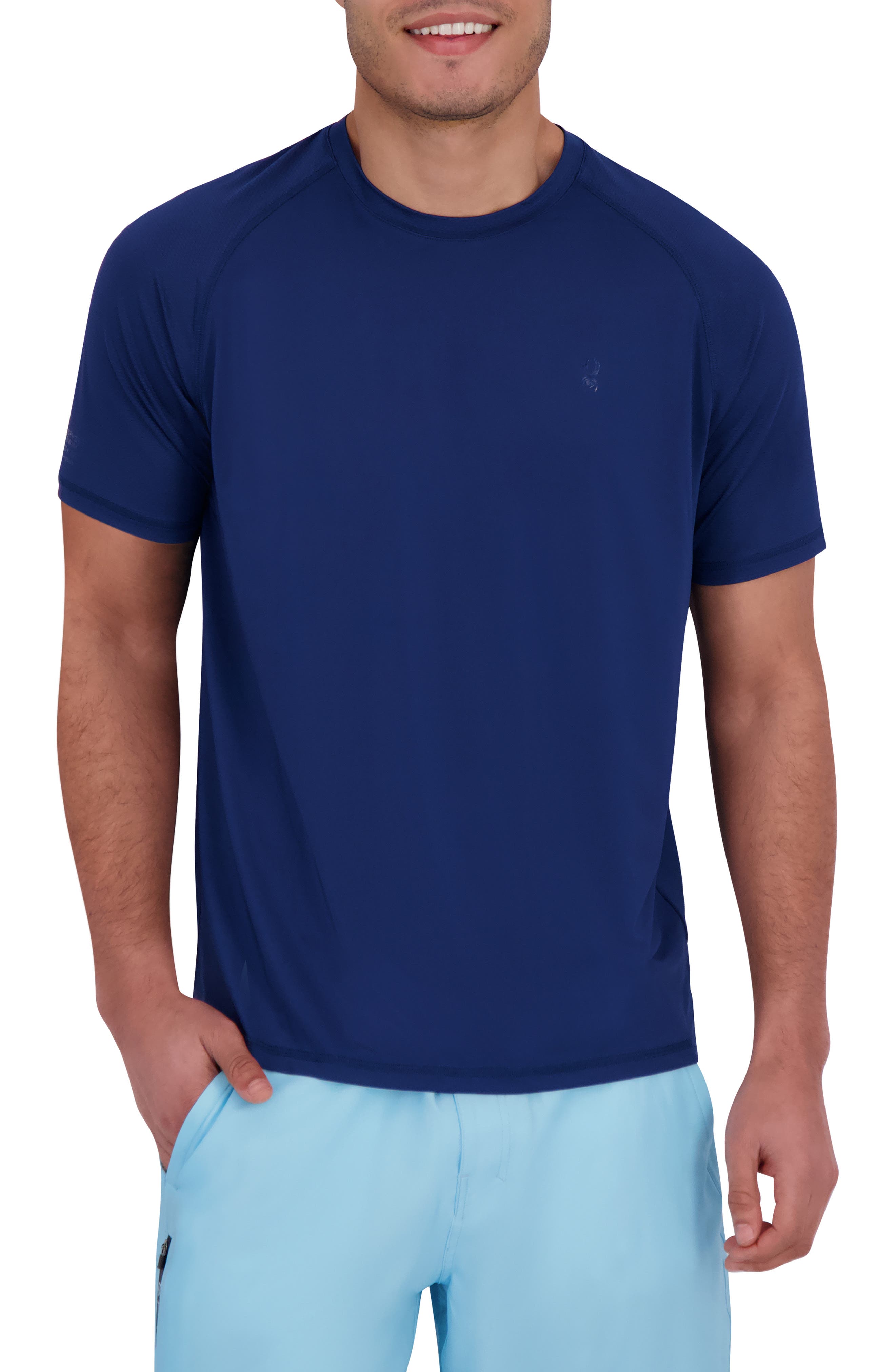 Spyder Short Sleeve Tech Waffle Rashguard