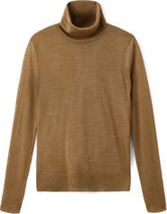 MANGO Mustasa Turtleneck Sweater