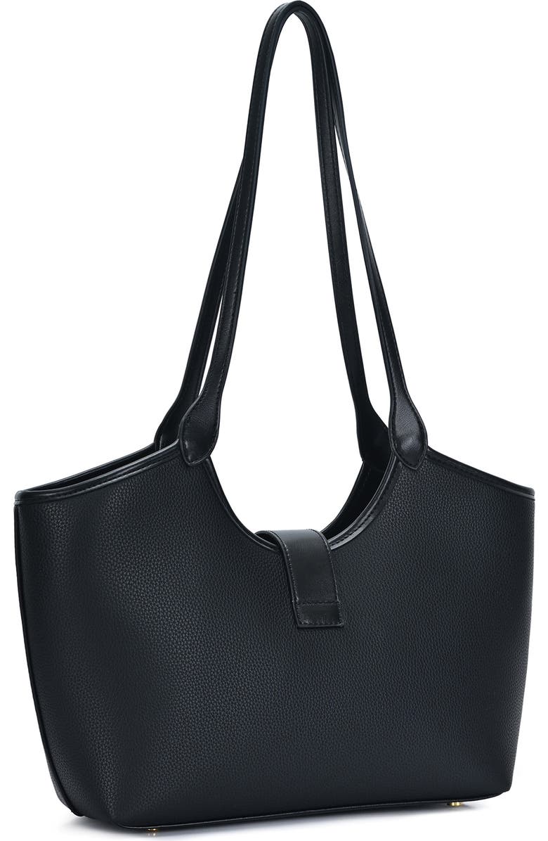 Miztique Hardware Detail Tote, Alternate, color, Black