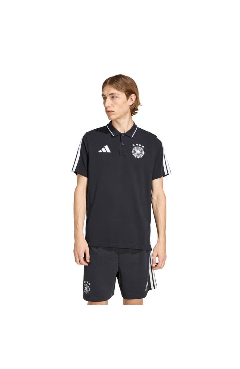 adidas Men's adidas  Black Germany National Team FIFA x World Cup Alphaskin Polo, Main, color, Black