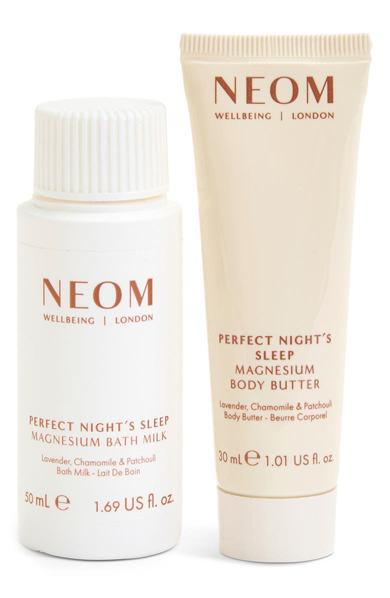 NEOM Wellbeing Oh Mg! Better Sleep Set $26 Value, Alternate, color, 