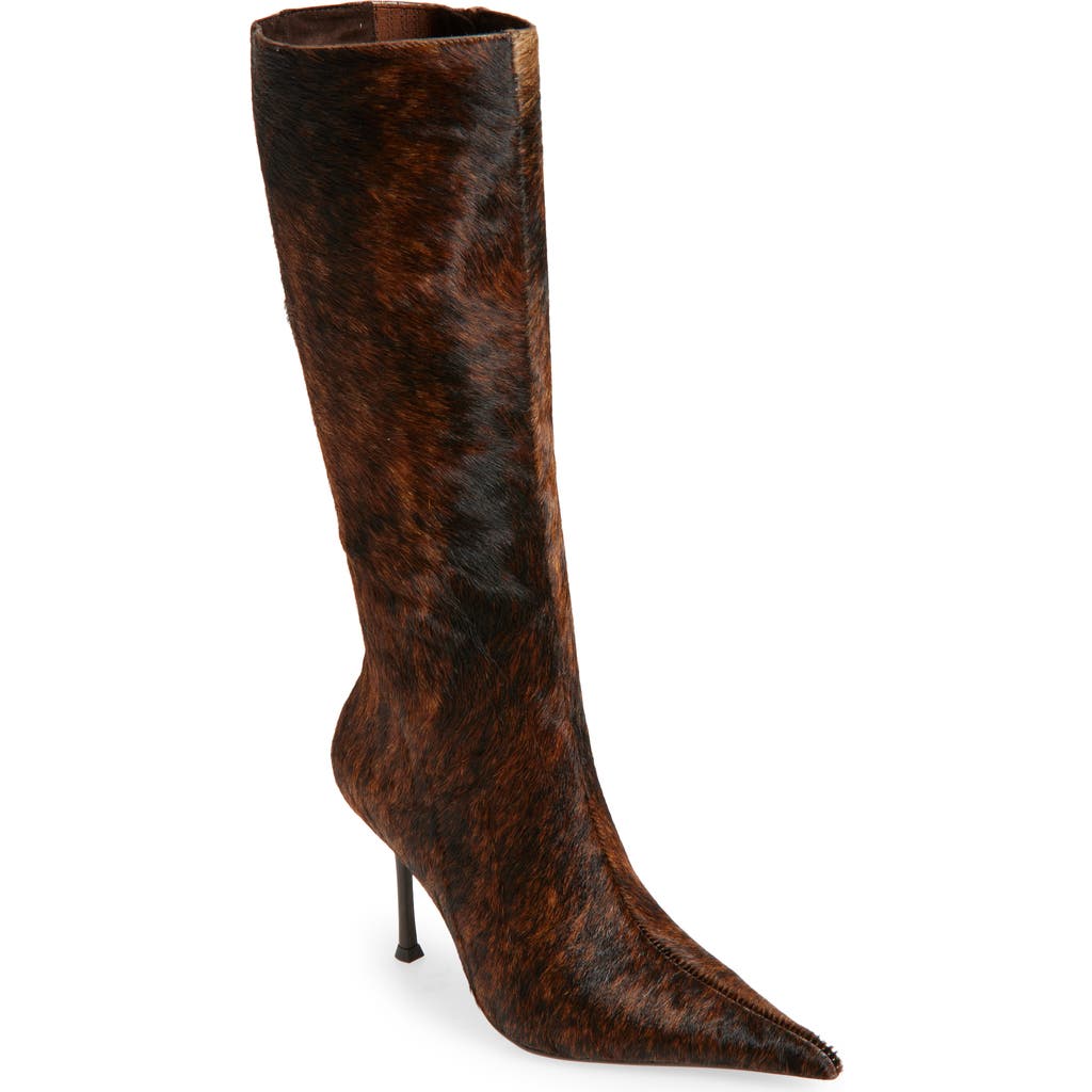 Jeffrey Campbell Darling Pointed Toe Boot In Multi