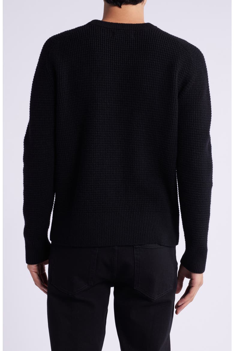 Thermal Wool & Cashmere Sweater, Alternate, color, DEEP BLACK