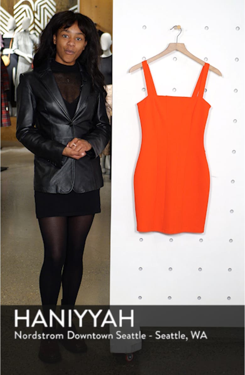 Seamed Body-Con Dress, sales video thumbnail