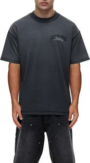 Good For Nothing Revival Printed Washed T-Shirt