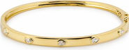 BY ADINA EDEN Diamond Pear Bezel Scattered Bracelet 14K