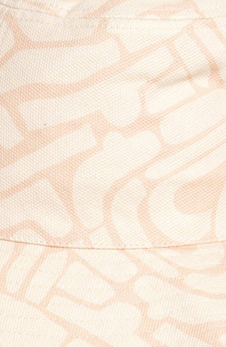 Lack of Color Holiday Canvas Bucket Hat, Alternate, color, Dusty Rose