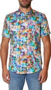 Robert Graham Multi Geo Print Short Sleeve Shirt