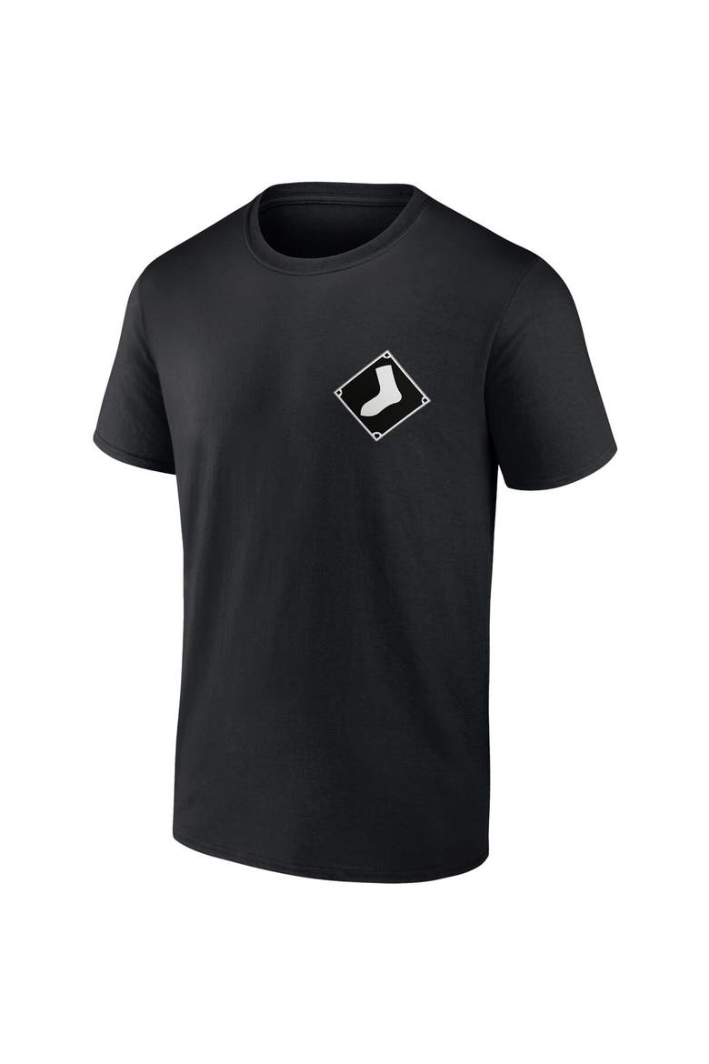 Men's Fanatics Branded Black Chicago White Sox Iconic Bring It T-Shirt, Alternate, color, Black