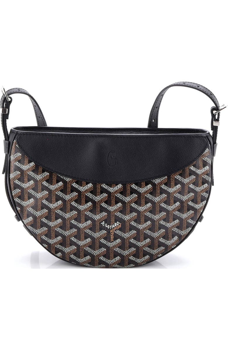 Pre-Owned Goyard Hirondelle Shoulder Bag Coated Canvas and Leather, Alternate, color,