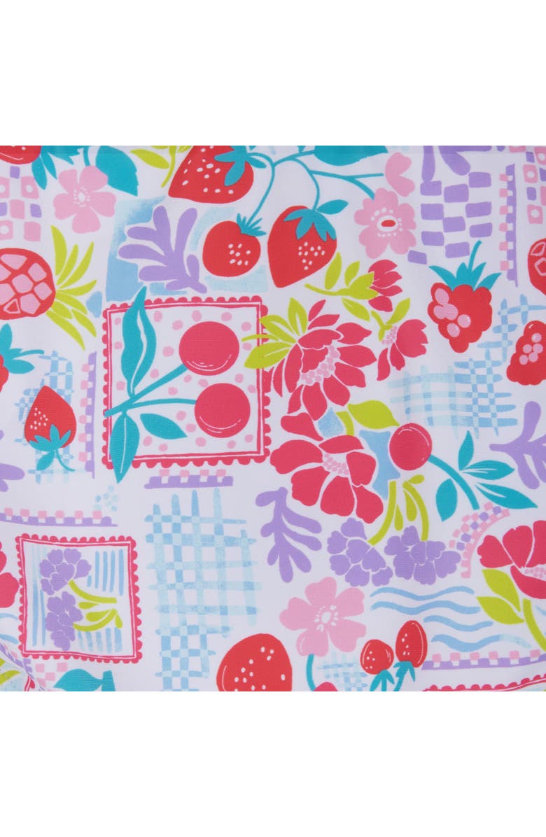 Andy & Evan Kids' Stamp Print Two-Piece Swimsuit, Alternate, color,