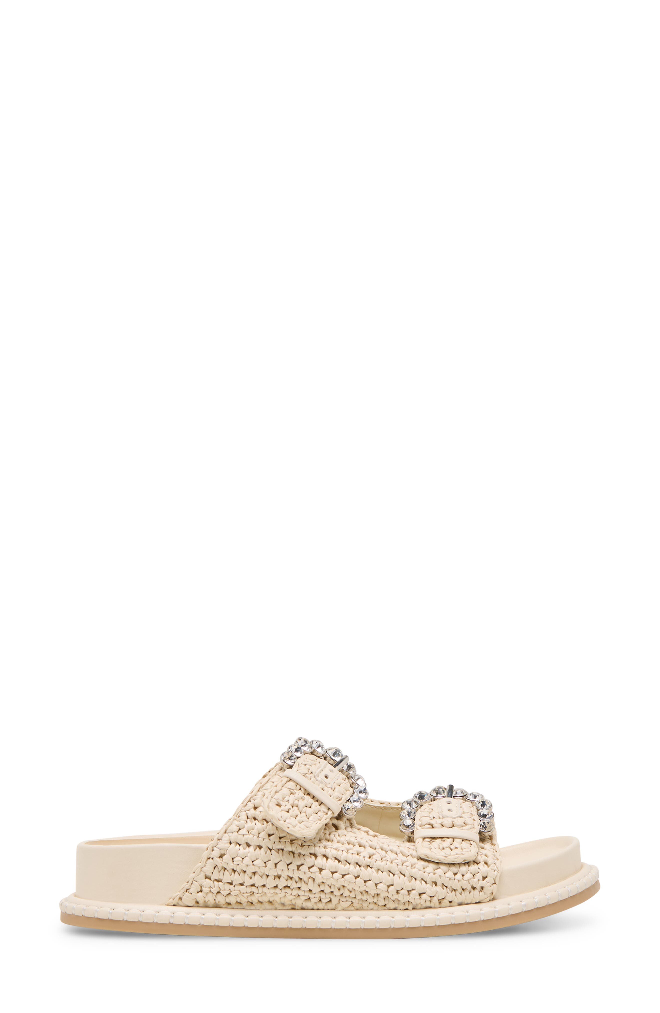 Dolce Vita Shauny Crystal Wedge Sandal, Alternate, color, Oatmeal Knit