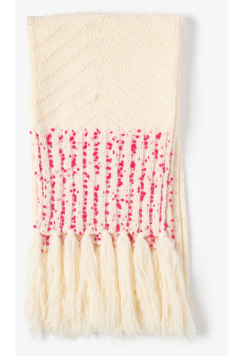 Trina Turk Scarf, Main, color, WHITE