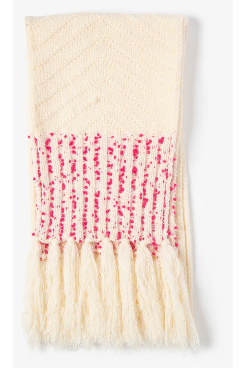 San Diego Hat Trina Turk Scarf, Main, color, White