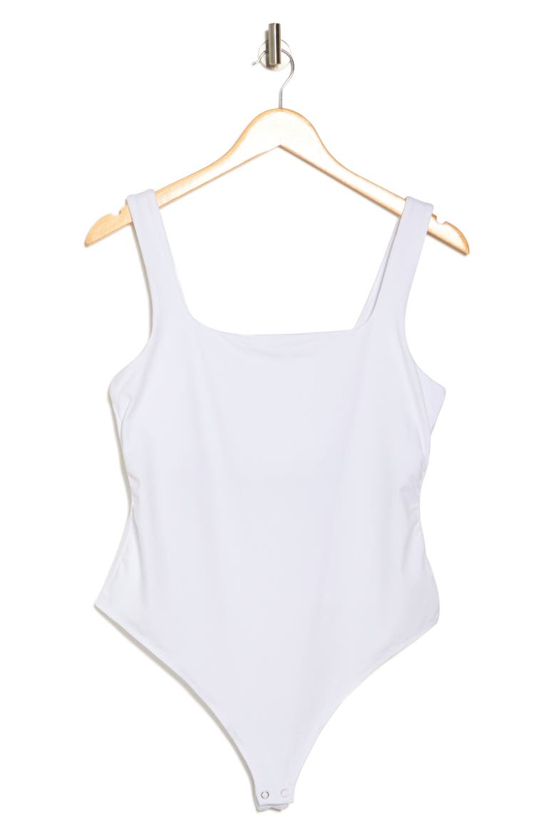 Good Form Modern Tank Bodysuit, Alternate, color, WHITE001