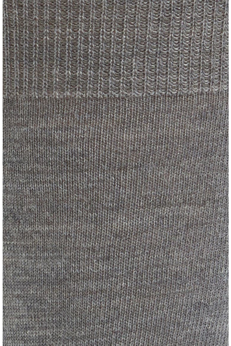Airport Wool Blend Socks, Alternate, color, DARK GREY