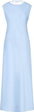 Milly Linda Scoop Back Midi Dress
