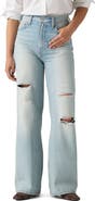 Levi's Ribcage Ripped High Waist Wide Leg Jeans