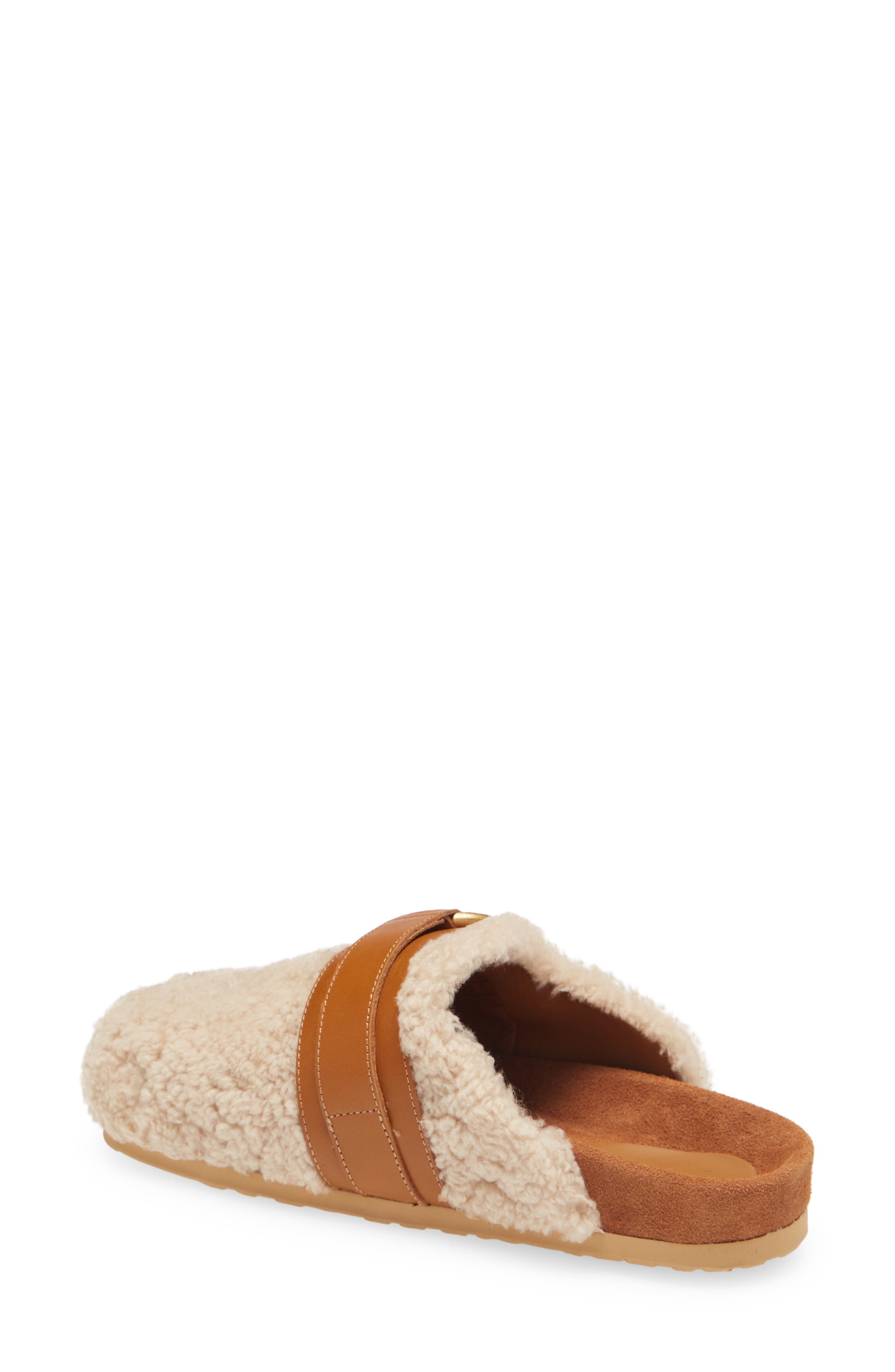 See by Chloé Gema Genuine Shearling Mule, Alternate, color, 