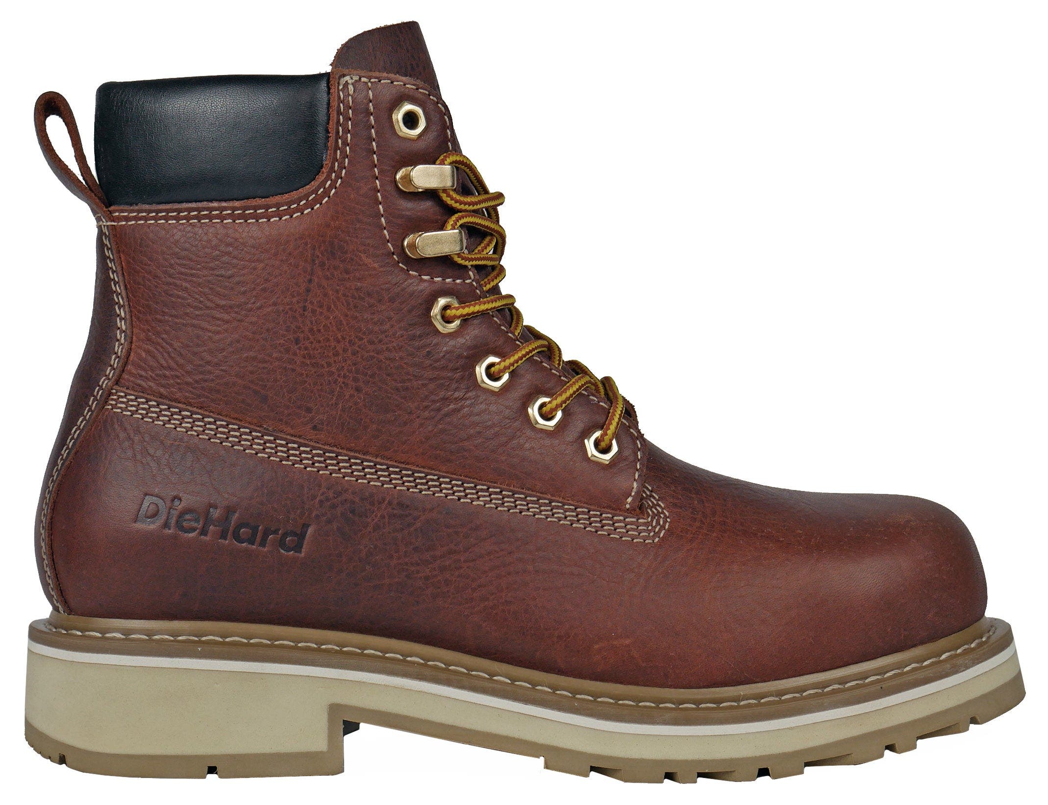 DieHard Crusader Composite Toe Waterproof Work Boot, Alternate, color, Burgundy