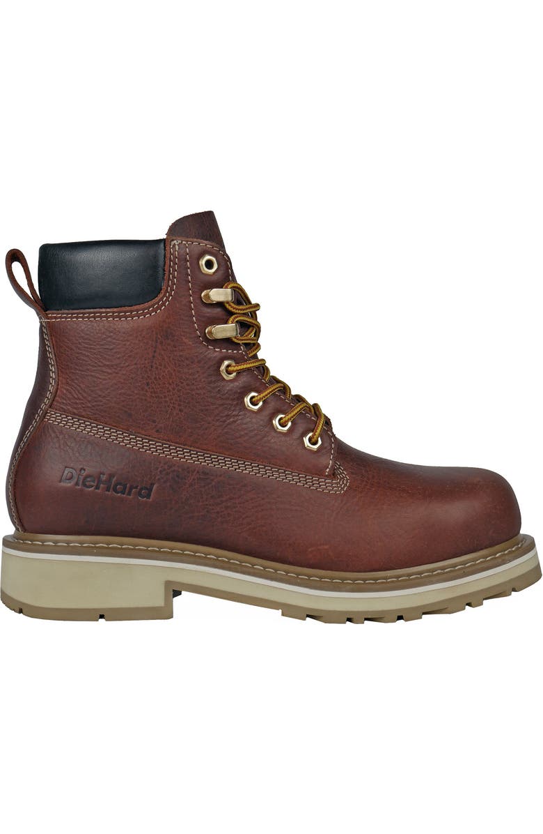 DieHard Crusader Composite Toe Waterproof Work Boot, Alternate, color, Burgundy