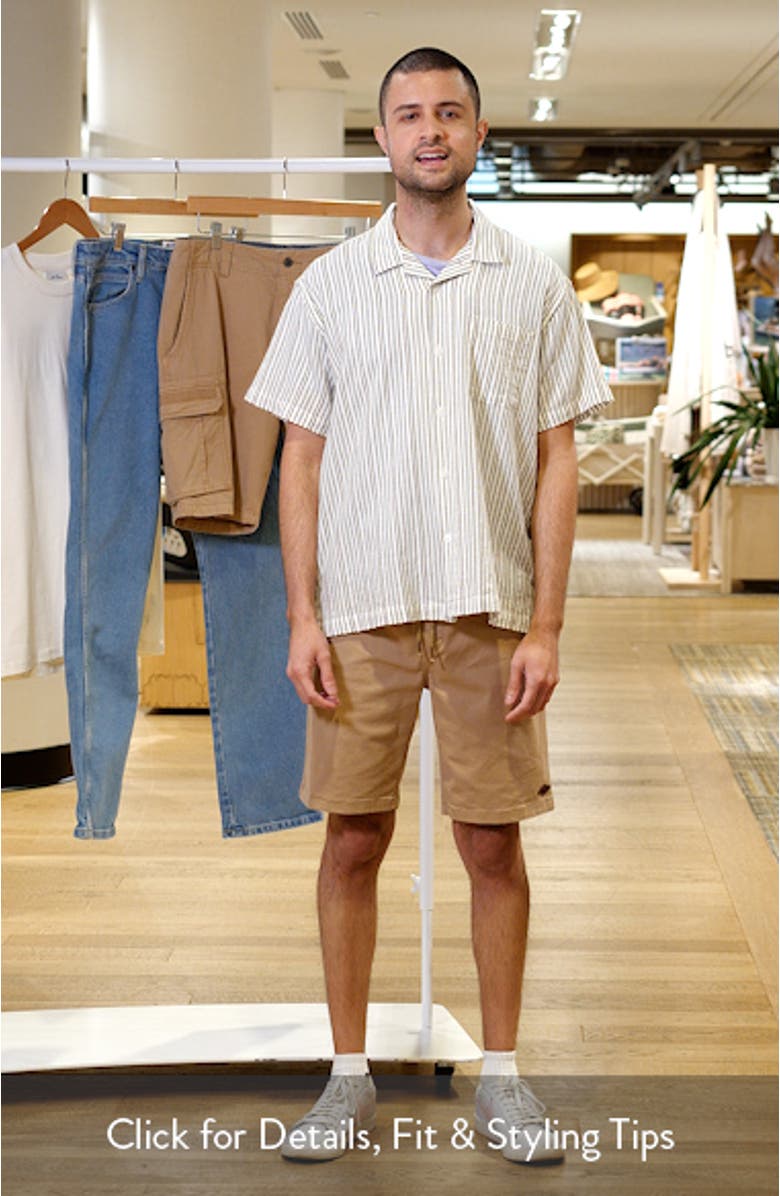 Evans Stripe Camp Shirt, sales video thumbnail