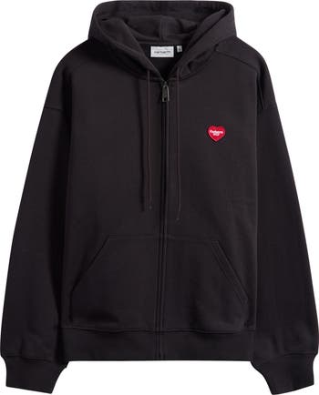 【carhartt】速達無料 \"Heart II Hartt\" ジップ フーディ /Brown carhartt】速達無料 Heart II Hartt ジップ フーディ /Brown