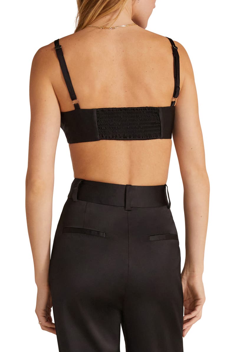 Favorite Daughter Satin Bra Top, Alternate, color,