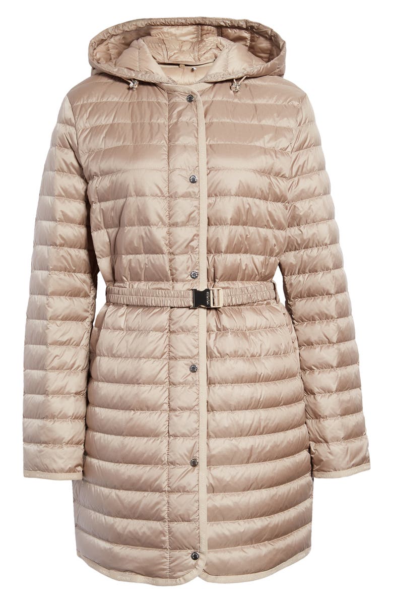 Moncler Oredonne Long Down Jacket, Alternate, color, 